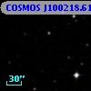 COSMOS J100218.61+020554.0