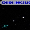 COSMOS J100251.90+020548.4