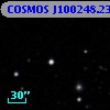 COSMOS J100248.23+020545.7