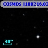 COSMOS J100218.02+020543.9