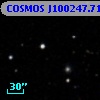COSMOS J100247.71+020527.7