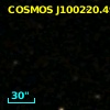 COSMOS J100220.49+020527.1