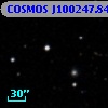 COSMOS J100247.84+020523.5