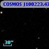 COSMOS J100223.43+020518.6