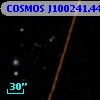 COSMOS J100241.44+020515.1
