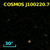 COSMOS J100220.74+020506.4
