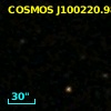 COSMOS J100220.98+020503.4