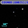 COSMOS J100252.21+020501.5