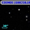 COSMOS J100250.18+020501.9
