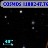 COSMOS J100247.76+020447.8