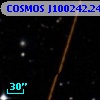 COSMOS J100242.24+020440.7