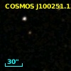 COSMOS J100251.13+020443.3