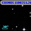 COSMOS J100251.26+020436.3