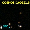 COSMOS J100221.52+020419.3