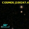 COSMOS J100247.42+020419.4
