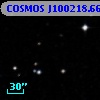 COSMOS J100218.66+020415.9