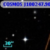 COSMOS J100247.90+020406.2