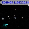 COSMOS J100220.34+020357.5