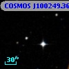 COSMOS J100249.36+020340.5