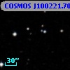 COSMOS J100221.70+020327.6