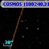 COSMOS J100240.31+020326.3