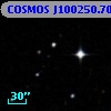 COSMOS J100250.70+020313.0