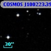 COSMOS J100223.39+020254.1