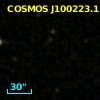COSMOS J100223.11+020159.3
