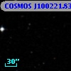 COSMOS J100221.83+020156.7