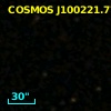 COSMOS J100221.77+020131.6