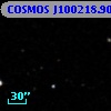 COSMOS J100218.90+020106.1