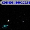 COSMOS J100222.38+020054.0