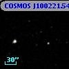 COSMOS J100221.54+020038.3