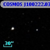 COSMOS J100222.03+020033.7