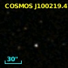 COSMOS J100219.47+020033.7