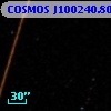 COSMOS J100240.80+020029.4