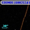 COSMOS J100252.61+015807.6