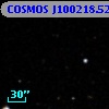 COSMOS J100218.52+015743.6