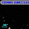 COSMOS J100221.83+015737.7