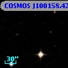 COSMOS J100158.42+020652.5