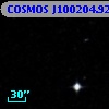 COSMOS J100204.92+020627.4
