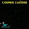 COSMOS J100146.33+020624.3