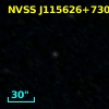 NVSS J115626+730650