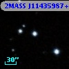 2MASS J11435987+7144266
