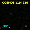 COSMOS J100146.95+015815.4