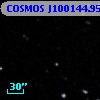 COSMOS J100144.95+015759.4
