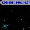 COSMOS J100146.74+015801.3