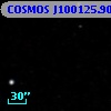 COSMOS J100125.90+020730.9