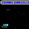 COSMOS J100115.21+020700.0