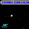 COSMOS J100116.90+020602.4
